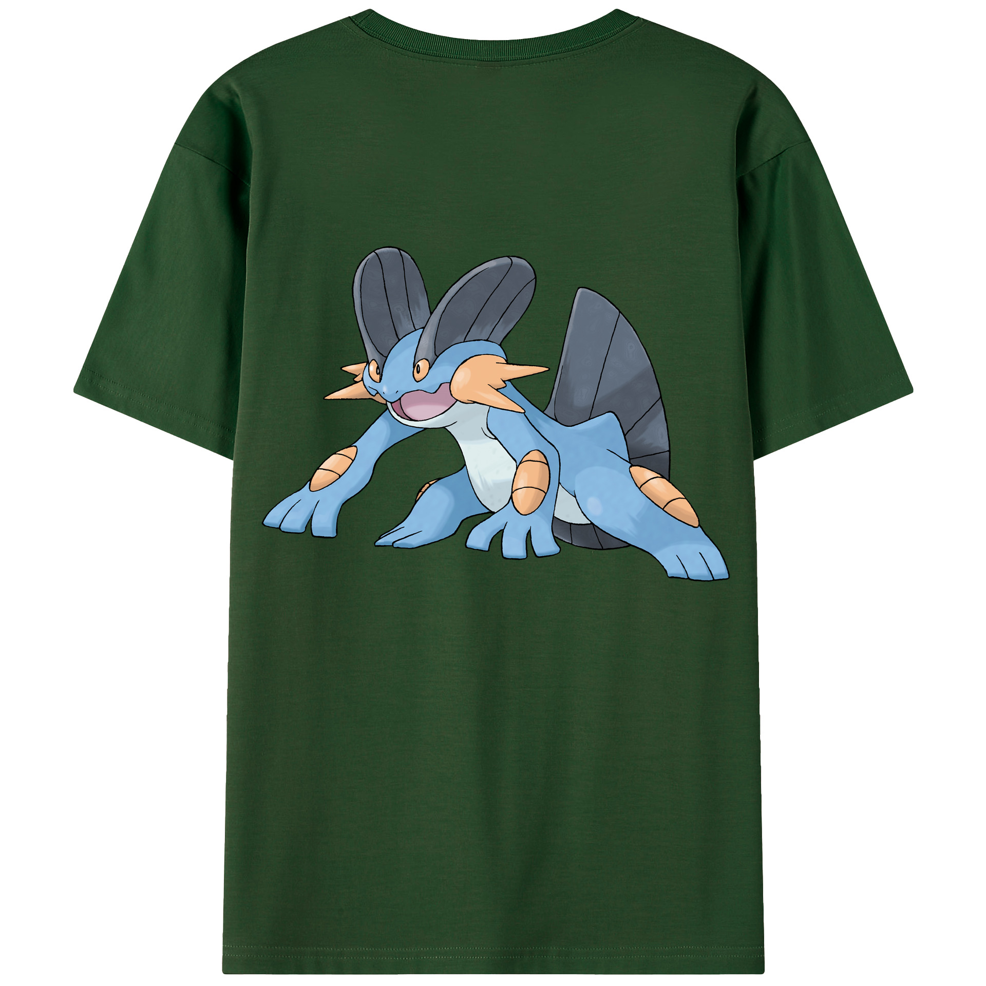 （画像用） ポケットモンスター Pokémon 綿100％半袖Tシャツ（背面プリント）